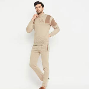 Nouvelle mode de survêtements personnalisés pour hommes, survêtements de qualité supérieure à fermeture éclair et quart pour homme, fabriqués au Pakistan - Product Image 5