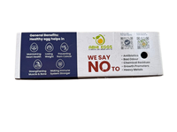 Boîte à œufs en carton ondulé personnalisée la plus demandée, emballage de boîte à œufs pour ferme ou volaille, disponible à un prix abordable