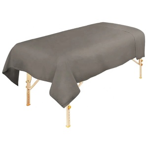 Ensemble de draps plats en <span class=keywords><strong>flanelle</strong></span> OEM pour table de <span class=keywords><strong>massage</strong></span>, draps de <span class=keywords><strong>massage</strong></span> résistants pour salon de beauté - Product Image 3