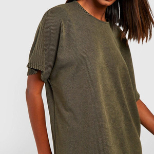 Vente en gros de logo personnalisé Ensemble deux pièces pour l'été Running & Fitness pour femmes Ensemble short 2 pièces à manches courtes de haute qualité de couleur unie - Product Image 4