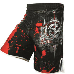 High Quality Custom Made Elastic Full Digital Print 100% Polyester MMA <b>Shorts</b> <b>for</b> <b>Men</b> Martial Arts Wear - Product Image 3
