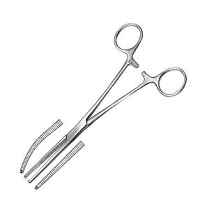 Hemostato de acero inoxidable de 7 "de alta calidad, pinzas Kocher, mordazas rectas de potencia Manual, dentados horizontales, juego de instrumentos para dientes - Product Image 3