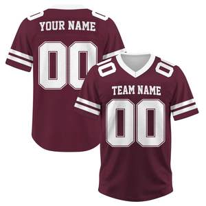 Camiseta de Rugby Personalizada de Fábrica, Logotipo Personalizado, Camisetas de Fútbol Americano Transpirables, Conjuntos de Verano para Equipos Universitarios, Camiseta para Fanáticos - Product Image 4