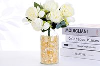 Cristales de Jade Amarillo, Piedras Naturales, Gemas a Granel para Proyectos de Bricolaje, Decoración del Hogar, Abundancia, Felicidad, Uso Metafísico, KALA