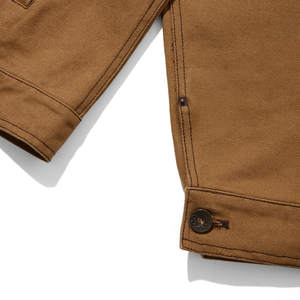 [Ogarp] [สินค้าเกาหลี] แจ็คเก็ตบอมเบอร์ผ้าฝ้าย100% สีน้ำตาล - Product Image 3