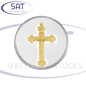 SAT French-Made Steel Ear Drops Customized Gold and Silver Dangle Earrings Premium Quality Christmas Jewelry <b>Tool</b> & Equipment - Product Image 4