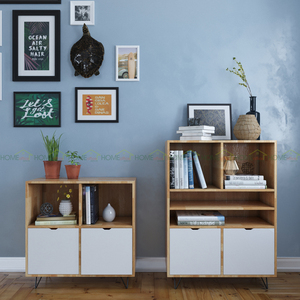 Rubber Wood Hairpin Leg Display <b>Shelf</b> KS68034-PINLEG Decorative Storage Solution - Product Image 4