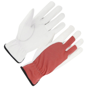 ถุงมือขับรถสะท้อนแสงหนังแพะทำงานหนัง Hi VIS ระบายอากาศผ่านการรับรอง CE ทนความร้อน - Product Image 2