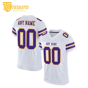 Ropa deportiva con estampado completo, camisetas de fútbol clásicas Vintage, camiseta de fútbol personalizada con cuello en V, camiseta de fútbol para hombre - Product Image 4