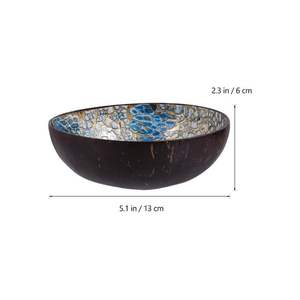 ชามกะลามะพร้าวฝังมุกชามเสิร์ฟทำมือสำหรับปั่น - Product Image 2