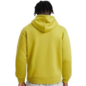 Acid Washed Mens Fleece Hoodie Heavy Cotton Sweatshirt with Custom Logo and Solid Embroidered Technics for Winter Use - Product Image 4