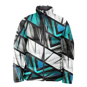 เสื้อแจ็กเก็ตทรงพองของผู้ชายเสื้อคลุมให้ความอบอุ่นสำหรับฤดูหนาวบุผ้าแคนวาสแบบหนามีซิปคอตั้งพิมพ์ลายได้ตามต้องการ - Product Image 1