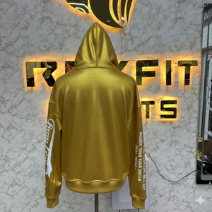 Sweat-shirts à capuche zippés pour hommes en molleton français en gros, unisexe, personnalisés, 400, 500, 600 GSM, 100% coton, fermeture éclair intégrale, meilleur sweat-shirt à impression puff - Product Image 3