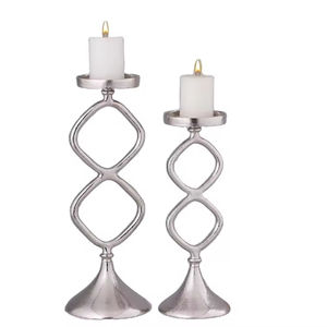 High Demanding <b>Tea</b> Light Candle Holder Modern Antique Design Top Selling Silver Color Candle <b>Stand</b> for Farmhouse Decoration - Product Image 5