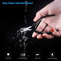 Cutical Cutter 8mm Mâchoire Noir Cuticule Clipper Professionnel Manucure Pédicure Cuticule Remover Outils De Qualité Médicale En Acier Inoxydable