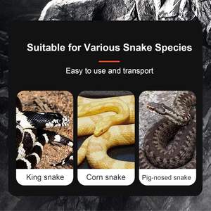 Pinzas de serpiente extralargas de acero inoxidable, agarre fácil de alta calidad y mango, palo de serpiente - Product Image 4