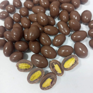 Best Seller Chocolate Covered Pistachio Dragee – High Quality, Premium <b>Sweet</b> Snack, Gourmet Treat, Bulk <b>Packaging</b> - Product Image 1
