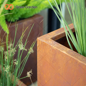 Vente en gros Jardinière en acier corten Jardinières en acier corten Jardinière corten de jardin - Product Image 6