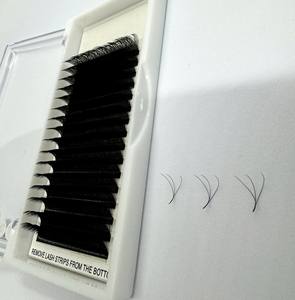 High Quality Eyelashes <b>Extensions</b> C/CC/D/DD/M/L Curl 0.07 thickness 8-25mm Length W <b>Lash</b> Trays 12/16 Lines Private Label - Product Image 5