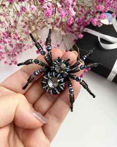 Broches perlées Broche design faite à la main. Accessoires de haute qualité. Broche design unique. Baby shower meilleur cadeau. - Product Image 1