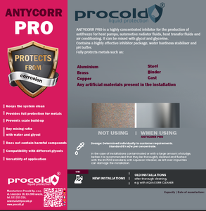 ANTYCORR PRO Super Concentré Inhibiteurs de Corrosion (Charbon Actif Adsorbant Pureté 42%) pour Antigel à Base de MPG MEG - Product Image 2