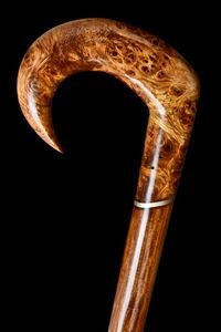 ไม้เท้าทำจากไม้ปรับได้พร้อมนอตหลายอันไม้เท้าแข็งแรงสำหรับผู้สูงอายุตามมาตรฐานสากล - Product Image 2