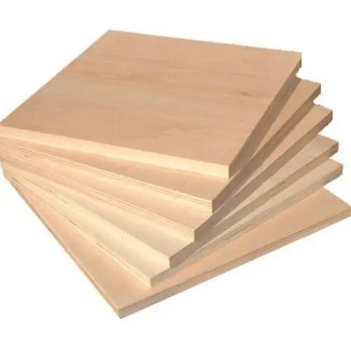 Cheap 1.5--10mm Natural Wood Sheets Laser Cutting Commercial Plywood Basswood Sheets birch plywood Low Price