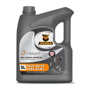 Top Notch 0W30 SN Huile moteur à essence semi-synthétique Huile moteur à essence économe en carburant Lubrifiants automobiles Huile moteur - Product Image 3