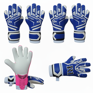 Gants de gardien de but de football respirants avec logo personnalisé, en latex souple, antidérapants, légers, avec étiquette privée OEM disponible - Product Image 5