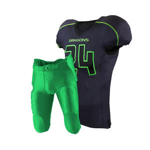Men's American <b>Football</b> Uniforms New Design Sublimation Breathable and Plus <b>Size</b> Wholesale - Product Image 1