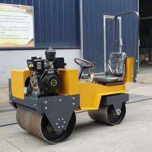 Compactadora de Asfalto Vibratoria Hidráulica Industrial Usada R1500 con Motor, Garantía de 3 Años, Bajo Costo de Mantenimiento - Product Image 1