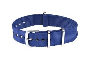 Correas de Reloj Inteligente Unisex N36 de Nailon Suave Ajustables de 18-22 mm, Azules, Resistentes al Agua, Elásticas, Deportivas, Transpirables, con Hebilla de Acero Inoxidable - Product Image 3