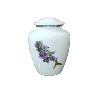 Urnas de cremación para adultos personalizadas de la mejor calidad para cenizas Urnas de cremación de metal de diseño moderno único Estilo americano - Product Image 1