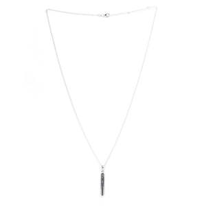 Compre Collares con Colgantes de Plata de Ley 925 para Hombres y Niños, Forma Geométrica, Chapado en Rodio, Diamante de Corte Princesa, Circonita, Material de Oro Rosa - Product Image 4