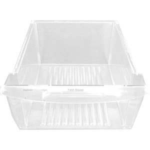 Bac à légumes Frigidaire compatible, alimenté par USB, en plastique, pièce de réfrigérateur pour usage domestique et en garage, état neuf et d'occasion - Product Image 1