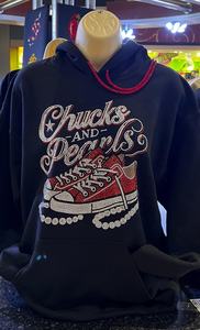 Sudadera con capucha unisex de algodón 100% con cremallera, de alta calidad, con pedrería de cristal de diamante de colores. - Product Image 2