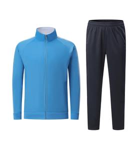 Survêtement sur mesure de qualité supérieure à fermeture éclair complète pour hommes/survêtement en polyester coton prix de gros survêtement pour hommes - Product Image 6