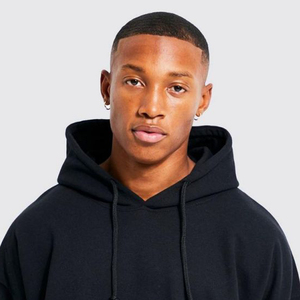 เสื้อฮู้ดดี้ผู้ชายแฟชั่นสตรีทแวร์ พิมพ์ลายสกรีน ผ้าฝ้าย 100% กันน้ำ ทรงโอเวอร์ไซส์ สีพื้น สำหรับฤดูหนาว - Product Image 2