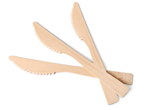 Prix d'usine Ensembles de couverts jetables écologiques en bambou et en bois de 16cm pour le camping - Product Image 5