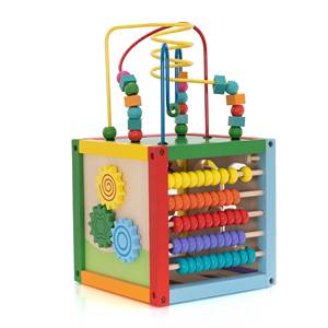 ROBINCOOL Centro de Actividades Educativo Montessori con Cubo de Engranajes y Laberinto - Product Image 5