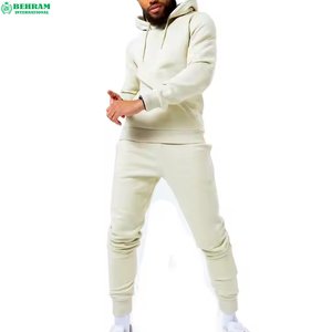 Custom <b>Embroidery</b> Unisex Streetwear Pullover Hoodie Heavyweight450 GSM Tracksuit Fleece Cotton Sweatpants <b>Set</b> Regular Fit - Product Image 6