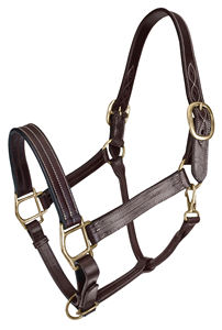 100% cuir d'origine et matériau PVC licou rembourré de course de chevaux de haute qualité avec les dernières conceptions licou en nylon de Style bride - Product Image 6