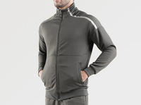 Conjunto de 2 Piezas de Chaqueta Cortavientos con Capucha y Pantalones Deportivos para Hombre, Bordados, Tejidos, Estampados, Talla Grande, Impermeables, de Secado Rápido y Transpirables