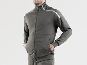 Conjunto Deportivo de 2 Piezas para Hombre, Chaqueta Cortavientos con Capucha Estampada, Talla Grande, Impermeable, de Secado Rápido y Transpirable - Product Image 6