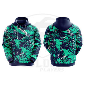 เสื้อฮู้ดแขนยาวของผู้ชายเสื้อสเวตเชิ้ตมีฮู้ดพิมพ์ลายซับลิเมชันหลากสีสำหรับ2023 - Product Image 2