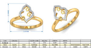 Trendy Zircon <b>Ring</b> <b>Dainty</b> Geometric <b>Rings</b> For Women Boho Brass <b>Ring</b> Recipient 18k Gold Plated Minimalist For Wholesale/OEM/ODM - Product Image 4