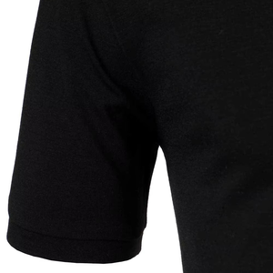 Bloque de color de alta calidad logotipo personalizado transpirable hombres cuello con botón que absorbe la humedad sudadera polos hombres - Product Image 5