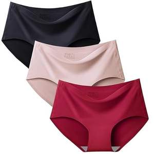 Culture Flossy Women's <b>Seamless</b> <b>Panty</b> | Underwear | Stretch Briefs Soft Underpants Breathable Ladies Panti - Product Image 5