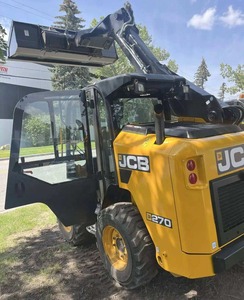 รถตักล้อยาง JCB 1CX ใหม่เอี่ยม พร้อมอุปกรณ์เสริม เช่น บุ้งกี๋  กำลังยก 8 ตัน  ประกอบด้วย บุ้งกี๋ เครื่องยนต์ ปั๊ม CAMC  ระบบควบคุม Huade PLC และอุปกรณ์เสริมอื่นๆ จาก JCB - Product Image 2