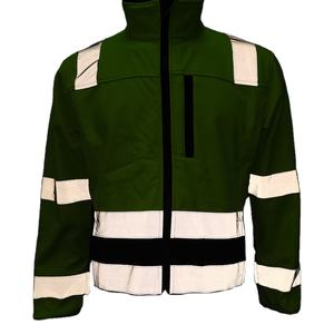 Veste d'hiver haute visibilité personnalisée Construction industrielle Imperméable et réfléchissant Vêtements de travail de sécurité Coton Polyester Couleur personnalisée - Product Image 1